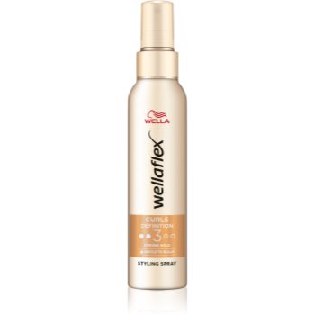 Wella Wellaflex Curls Definition gel spray pentru păr creț - imagine 2